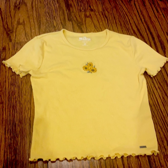 Hollister Sunflower Baby Tee - Picture 1 of 3